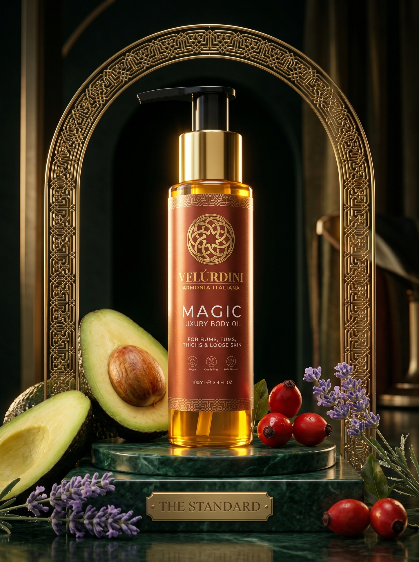 Olio Dell'Armonia | Skin Firming Body Oil | VELÚRDINI
