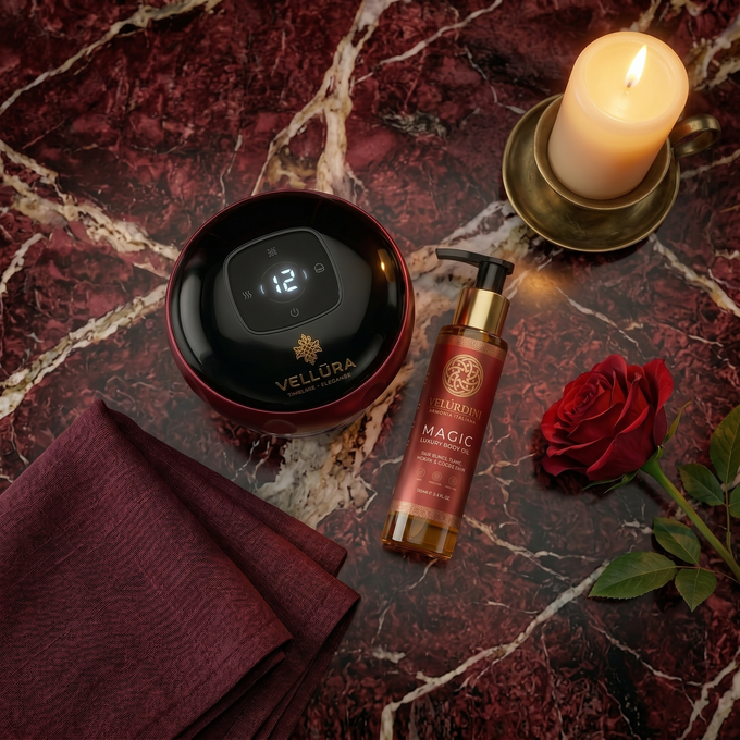 at-home cellulite treatment ritual with botanical elixir